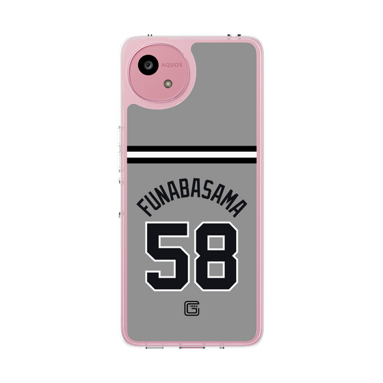 スリムプロテクションケース［ 読売ジャイアンツ - #58 FUNABASAMA - ビジター ］