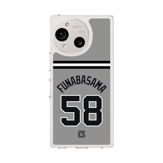 スリムプロテクションケース［ 読売ジャイアンツ - #58 FUNABASAMA - ビジター ］