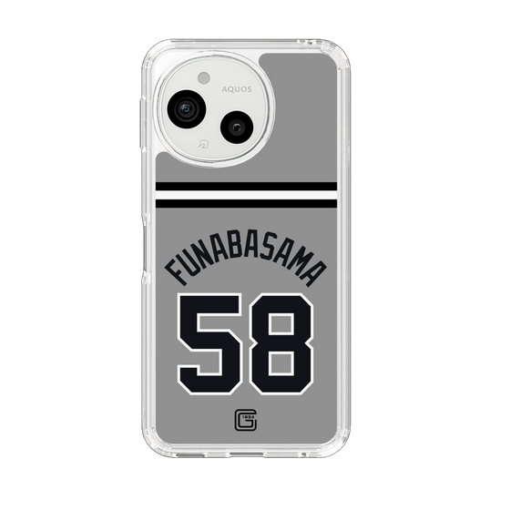 スリムプロテクションケース［ 読売ジャイアンツ - #58 FUNABASAMA - ビジター ］