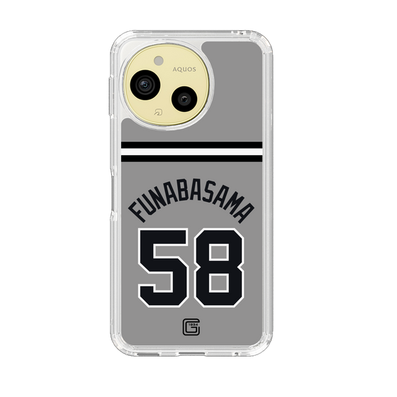 スリムプロテクションケース［ 読売ジャイアンツ - #58 FUNABASAMA - ビジター ］