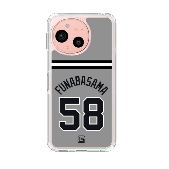 スリムプロテクションケース［ 読売ジャイアンツ - #58 FUNABASAMA - ビジター ］