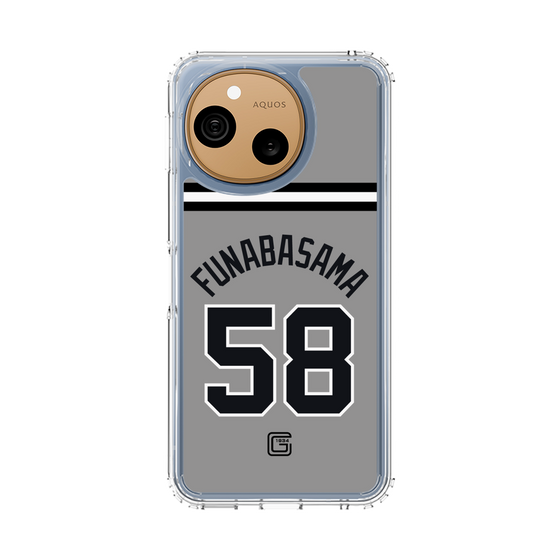 スリムプロテクションケース［ 読売ジャイアンツ - #58 FUNABASAMA - ビジター ］