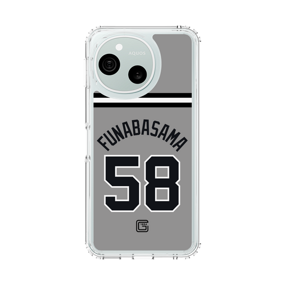 スリムプロテクションケース［ 読売ジャイアンツ - #58 FUNABASAMA - ビジター ］