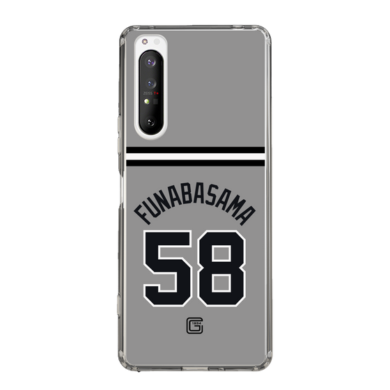 スリムプロテクションケース［ 読売ジャイアンツ - #58 FUNABASAMA - ビジター ］