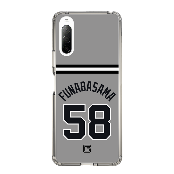 スリムプロテクションケース［ 読売ジャイアンツ - #58 FUNABASAMA - ビジター ］