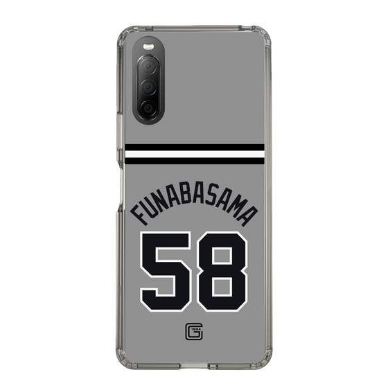 スリムプロテクションケース［ 読売ジャイアンツ - #58 FUNABASAMA - ビジター ］
