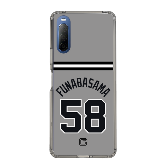 スリムプロテクションケース［ 読売ジャイアンツ - #58 FUNABASAMA - ビジター ］