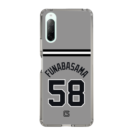 スリムプロテクションケース［ 読売ジャイアンツ - #58 FUNABASAMA - ビジター ］