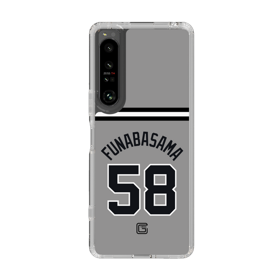 スリムプロテクションケース［ 読売ジャイアンツ - #58 FUNABASAMA - ビジター ］
