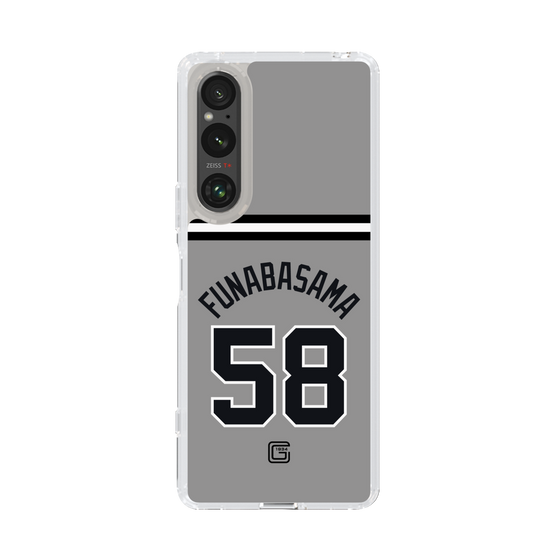 スリムプロテクションケース［ 読売ジャイアンツ - #58 FUNABASAMA - ビジター ］