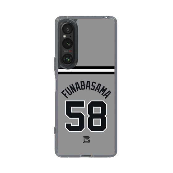 スリムプロテクションケース［ 読売ジャイアンツ - #58 FUNABASAMA - ビジター ］