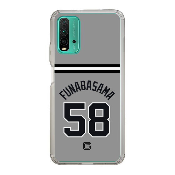 スリムプロテクションケース［ 読売ジャイアンツ - #58 FUNABASAMA - ビジター ］