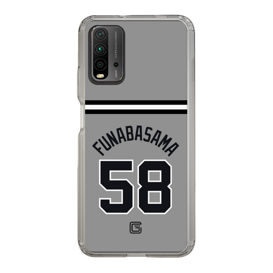 スリムプロテクションケース［ 読売ジャイアンツ - #58 FUNABASAMA - ビジター ］