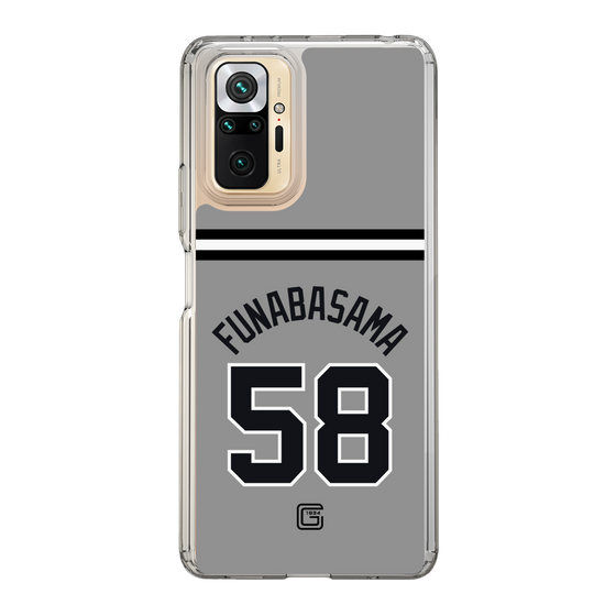 スリムプロテクションケース［ 読売ジャイアンツ - #58 FUNABASAMA - ビジター ］