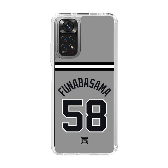 スリムプロテクションケース［ 読売ジャイアンツ - #58 FUNABASAMA - ビジター ］