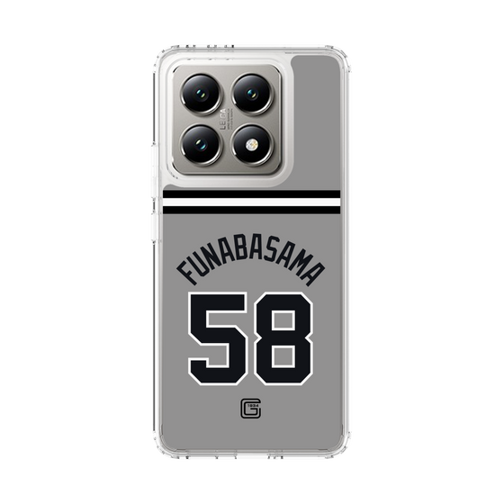 スリムプロテクションケース［ 読売ジャイアンツ - #58 FUNABASAMA - ビジター ］