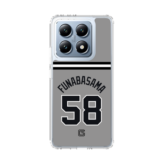 スリムプロテクションケース［ 読売ジャイアンツ - #58 FUNABASAMA - ビジター ］