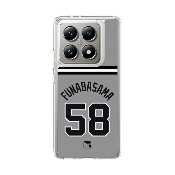 スリムプロテクションケース［ 読売ジャイアンツ - #58 FUNABASAMA - ビジター ］