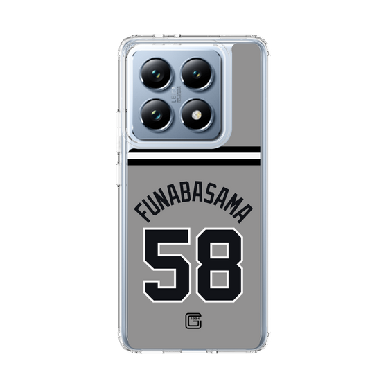 スリムプロテクションケース［ 読売ジャイアンツ - #58 FUNABASAMA - ビジター ］
