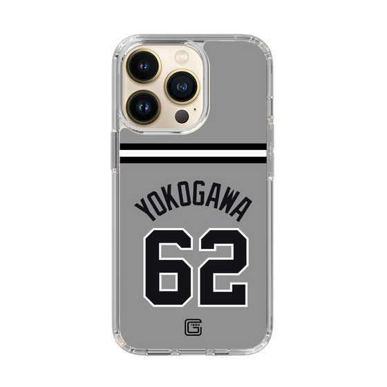 スリムプロテクションケース［ 読売ジャイアンツ - #62 YOKOGAWA - ビジター ］