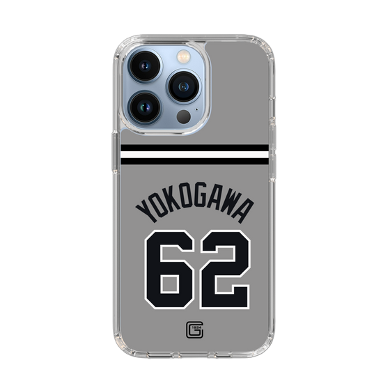 スリムプロテクションケース［ 読売ジャイアンツ - #62 YOKOGAWA - ビジター ］