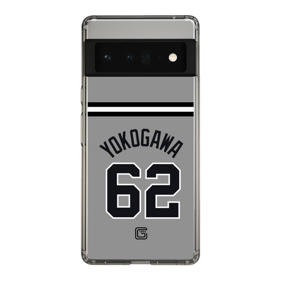 スリムプロテクションケース［ 読売ジャイアンツ - #62 YOKOGAWA - ビジター ］