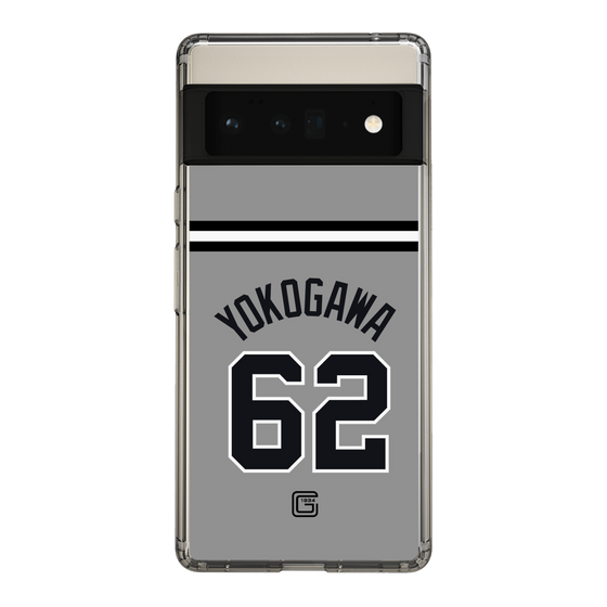 スリムプロテクションケース［ 読売ジャイアンツ - #62 YOKOGAWA - ビジター ］