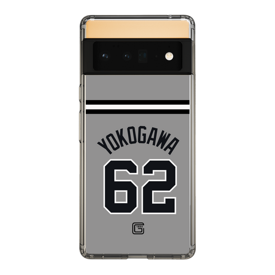 スリムプロテクションケース［ 読売ジャイアンツ - #62 YOKOGAWA - ビジター ］