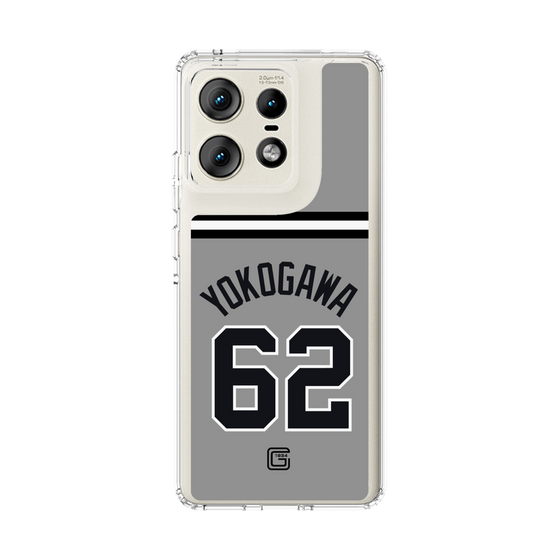 スリムプロテクションケース［ 読売ジャイアンツ - #62 YOKOGAWA - ビジター ］