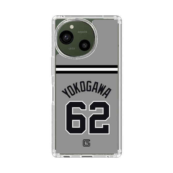 スリムプロテクションケース［ 読売ジャイアンツ - #62 YOKOGAWA - ビジター ］
