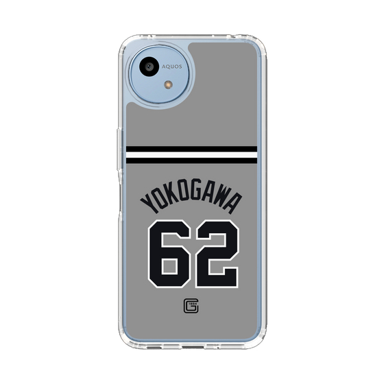 スリムプロテクションケース［ 読売ジャイアンツ - #62 YOKOGAWA - ビジター ］