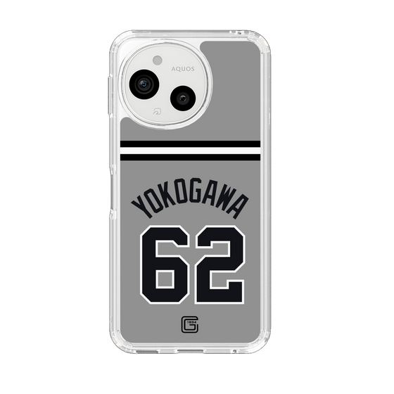 スリムプロテクションケース［ 読売ジャイアンツ - #62 YOKOGAWA - ビジター ］