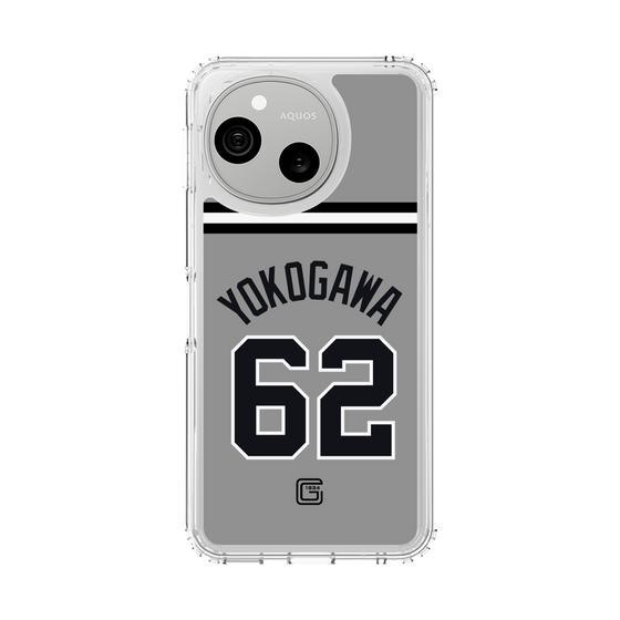 スリムプロテクションケース［ 読売ジャイアンツ - #62 YOKOGAWA - ビジター ］