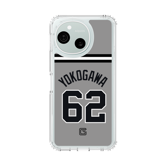 スリムプロテクションケース［ 読売ジャイアンツ - #62 YOKOGAWA - ビジター ］