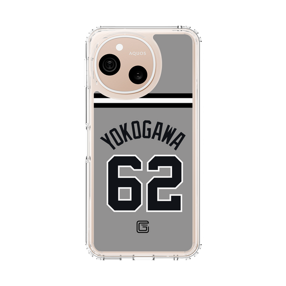 スリムプロテクションケース［ 読売ジャイアンツ - #62 YOKOGAWA - ビジター ］