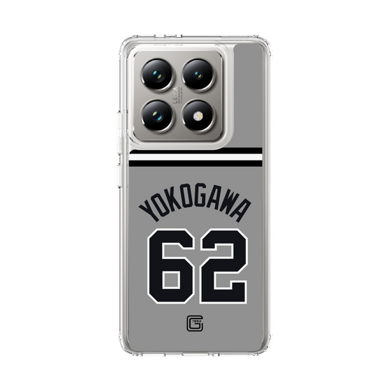 スリムプロテクションケース［ 読売ジャイアンツ - #62 YOKOGAWA - ビジター ］