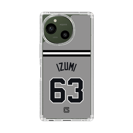 スリムプロテクションケース［ 読売ジャイアンツ - #63 IZUMI - ビジター ］