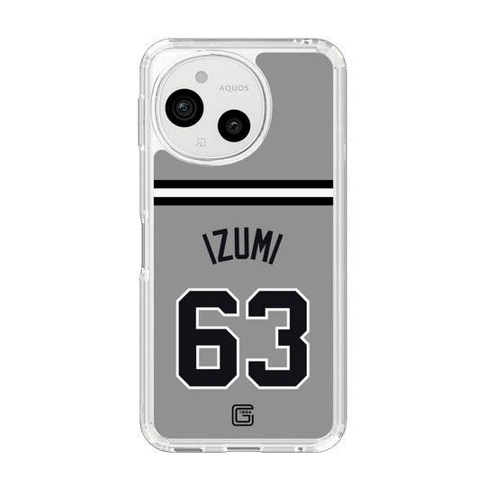 スリムプロテクションケース［ 読売ジャイアンツ - #63 IZUMI - ビジター ］