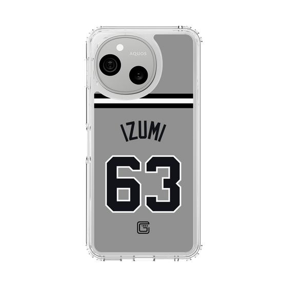 スリムプロテクションケース［ 読売ジャイアンツ - #63 IZUMI - ビジター ］