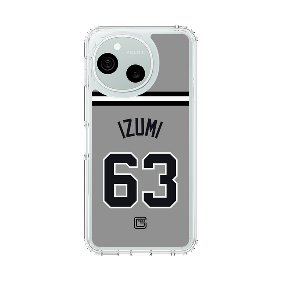 スリムプロテクションケース［ 読売ジャイアンツ - #63 IZUMI - ビジター ］