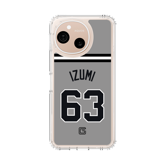 スリムプロテクションケース［ 読売ジャイアンツ - #63 IZUMI - ビジター ］