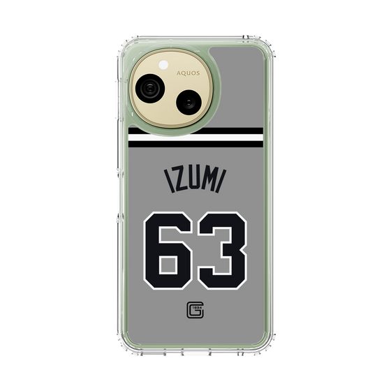 スリムプロテクションケース［ 読売ジャイアンツ - #63 IZUMI - ビジター ］