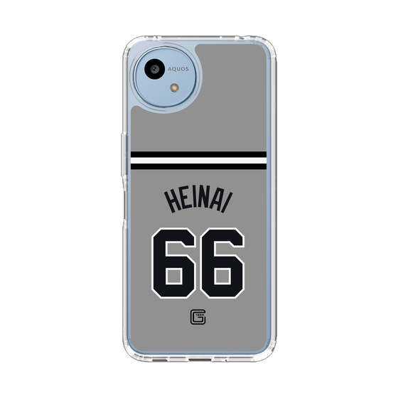スリムプロテクションケース［ 読売ジャイアンツ - #66 HEINAI - ビジター ］