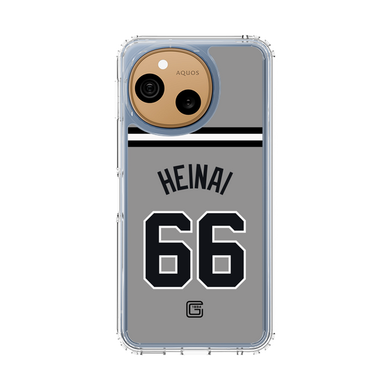 スリムプロテクションケース［ 読売ジャイアンツ - #66 HEINAI - ビジター ］
