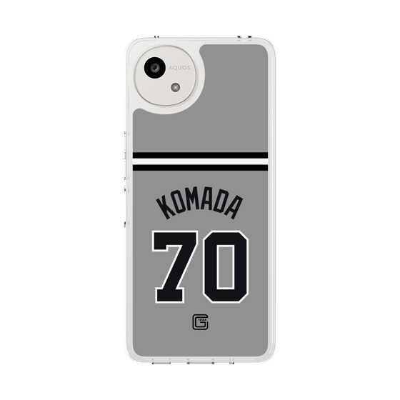 スリムプロテクションケース［ 読売ジャイアンツ - #70 KOMADA - ビジター ］