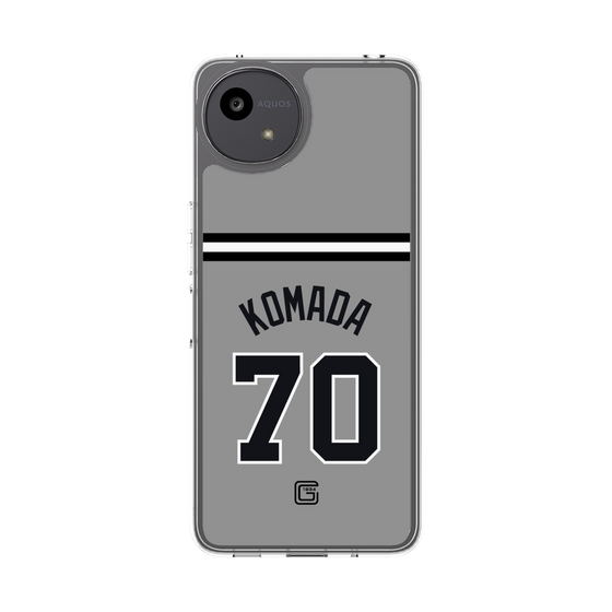 スリムプロテクションケース［ 読売ジャイアンツ - #70 KOMADA - ビジター ］