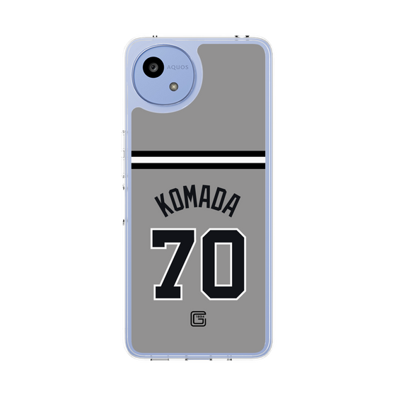 スリムプロテクションケース［ 読売ジャイアンツ - #70 KOMADA - ビジター ］