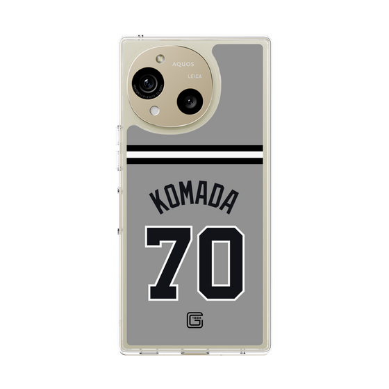 スリムプロテクションケース［ 読売ジャイアンツ - #70 KOMADA - ビジター ］