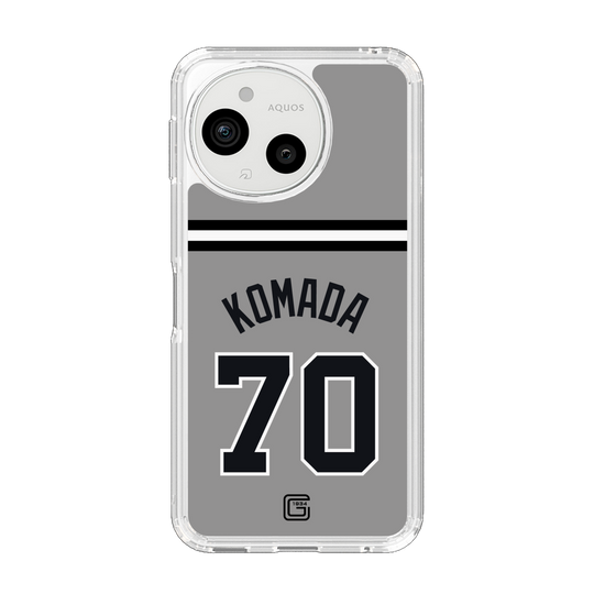 スリムプロテクションケース［ 読売ジャイアンツ - #70 KOMADA - ビジター ］
