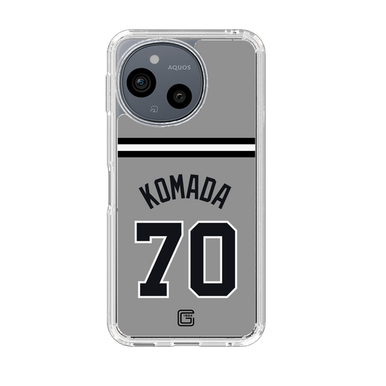 スリムプロテクションケース［ 読売ジャイアンツ - #70 KOMADA - ビジター ］